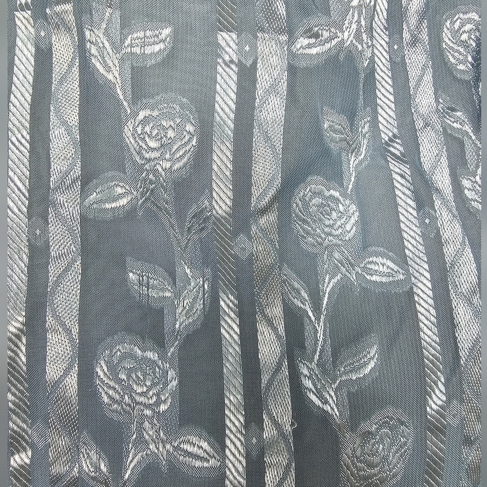 Lulus Picturesque Allure Slate Blue Sleeveless Jacquard Tie-Strap Maxi Dress - Picture 10 of 11